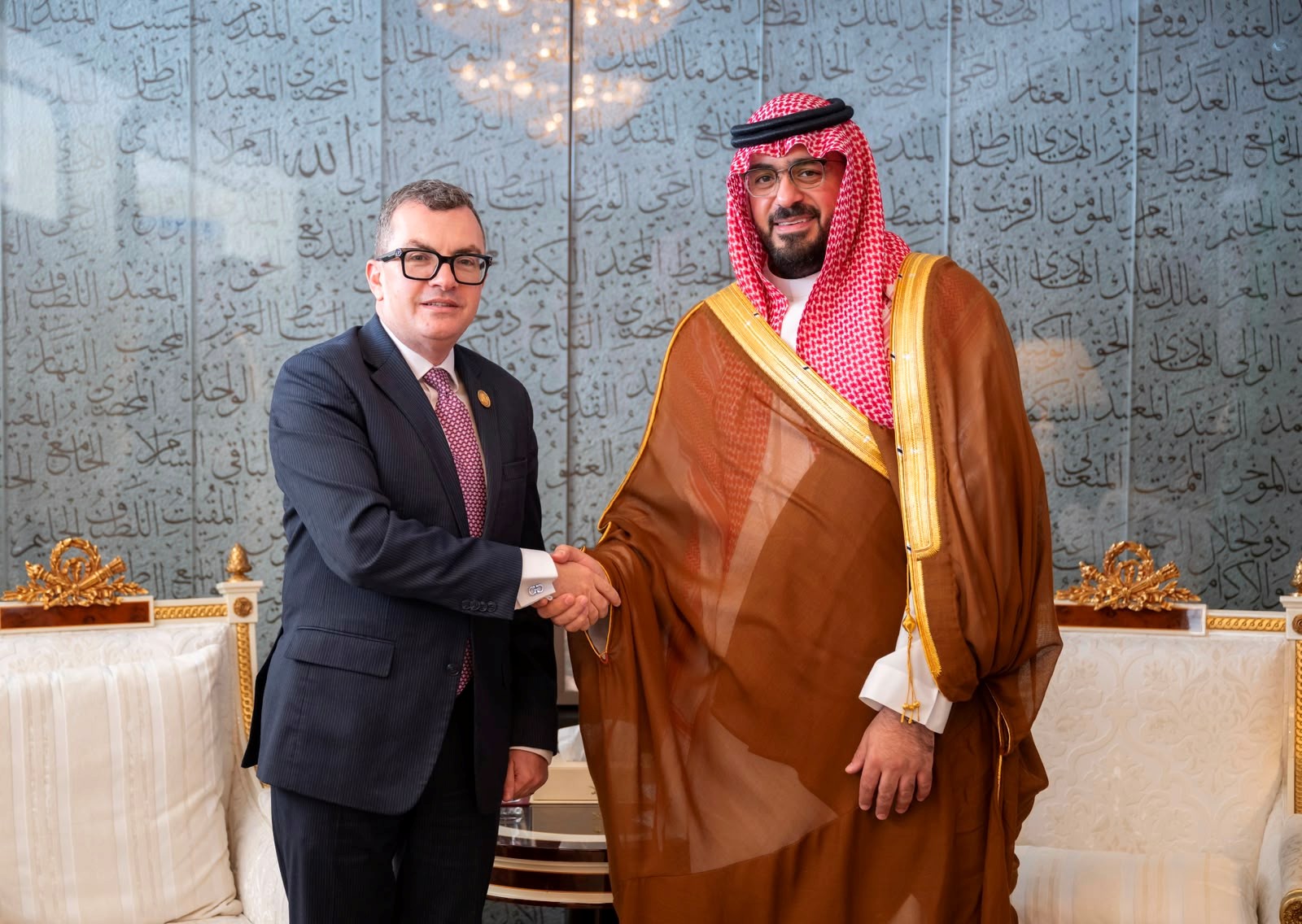Minister of Economy and Planning meets with Minister of Planning and Economic Development of Egypt